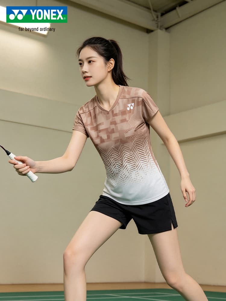 Футболка YONEX Реглан Женские Спортивный Футболка Женские - изображение 3
