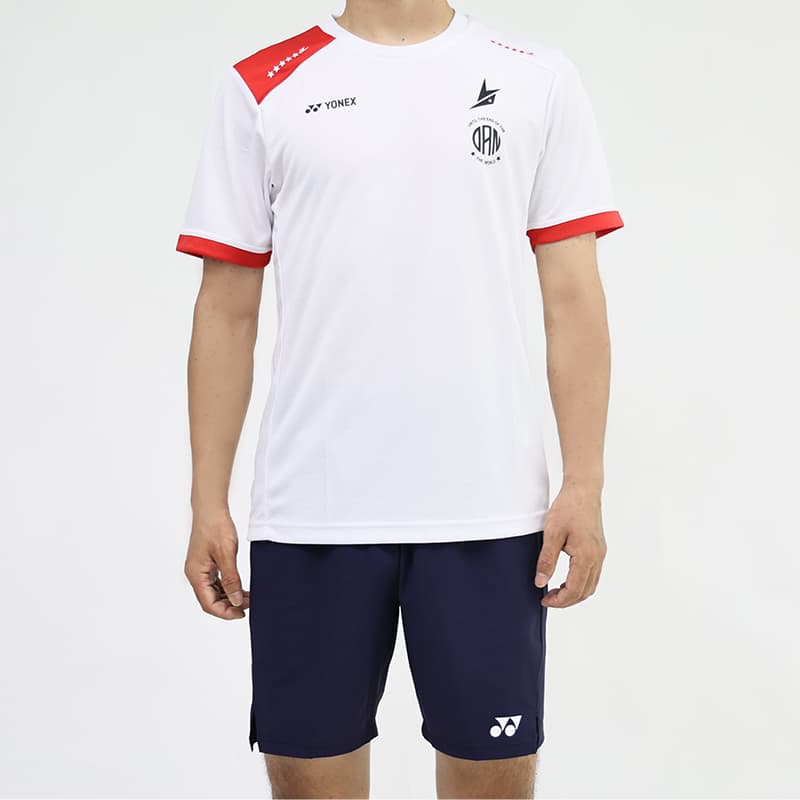 Футболка YONEX Lin Dan Collection T-рубашка мужская белая - изображение 3