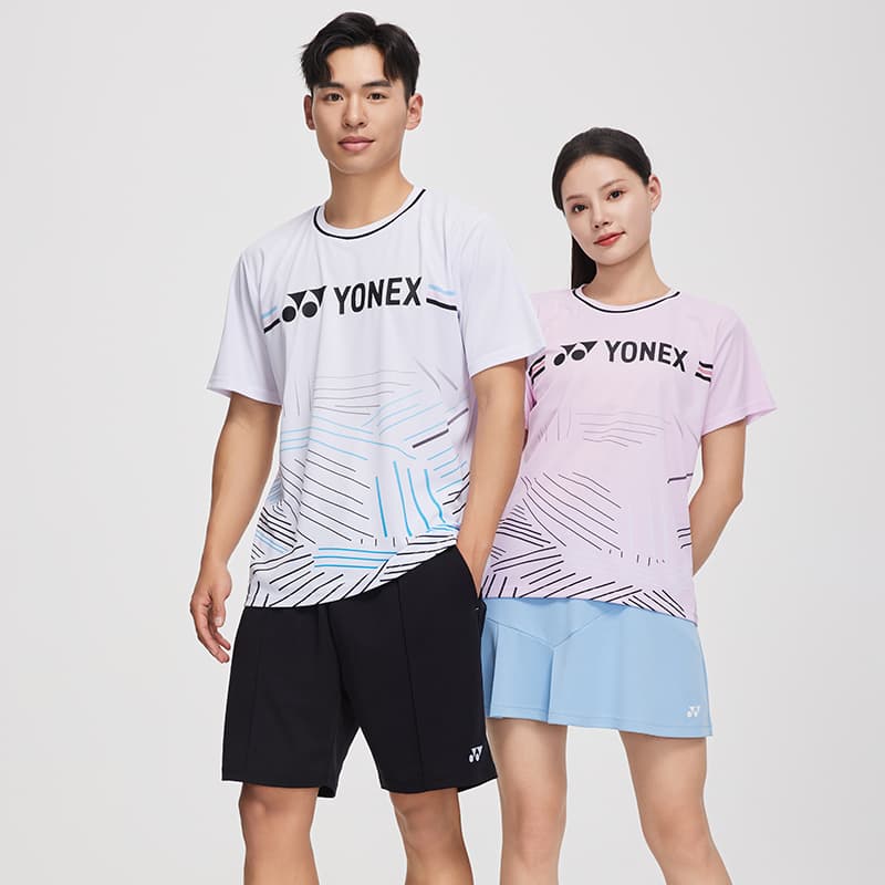 Футболка YONEX Competition Collection T-рубашка мужская белая - изображение 5