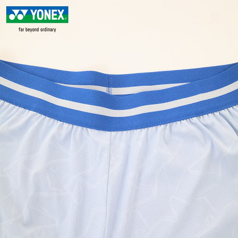 Тренировочные штаны YONEX Pearl Blue Мужские Спортивные Шорты - изображение 3