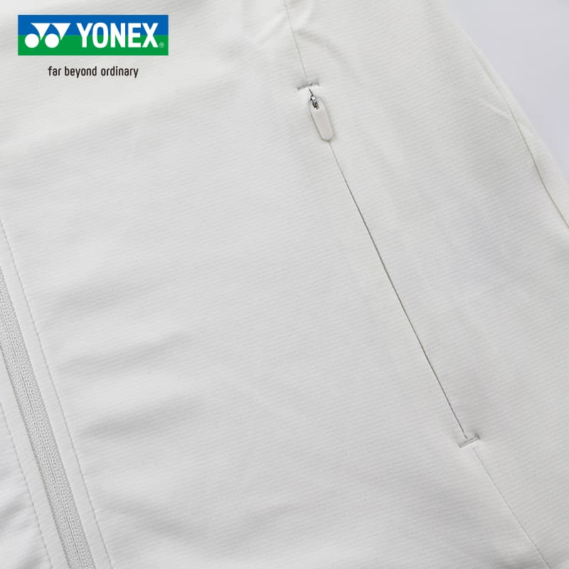 Куртка YONEX Куртка Женская Жемчужно-Бежевая Белая - изображение 5