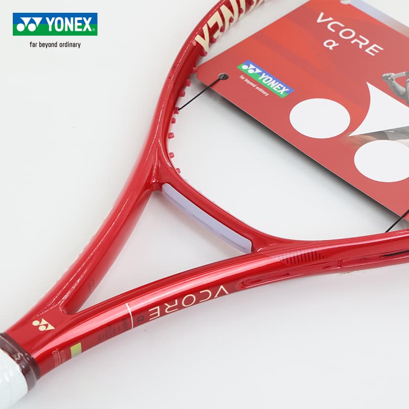 YONEX 08VCAPCR 275г Ракетка Вес 100 Квадратных Дюймов Голова Размер Камень-красный Унисекс Теннисные Ракетки - изображение 6