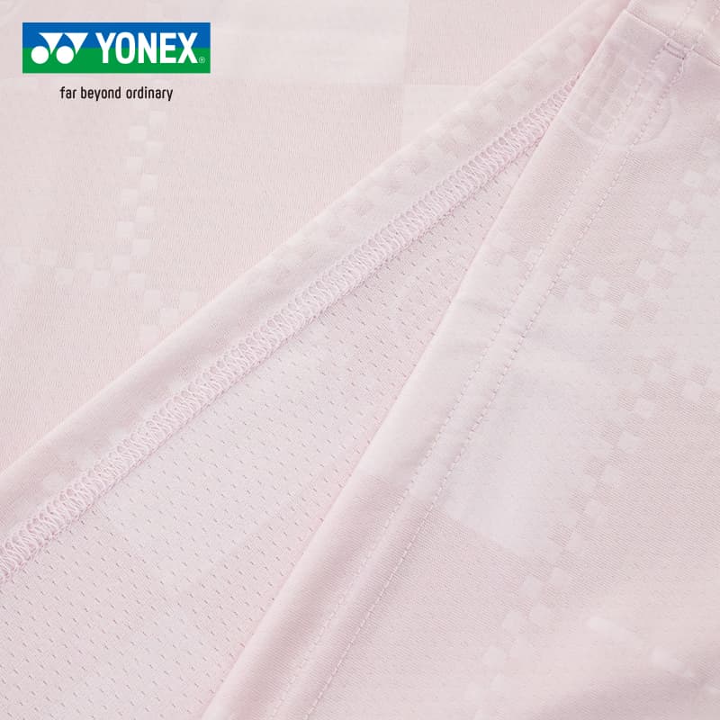 Футболка YONEX Розовые Женские T-рубашки - изображение 6