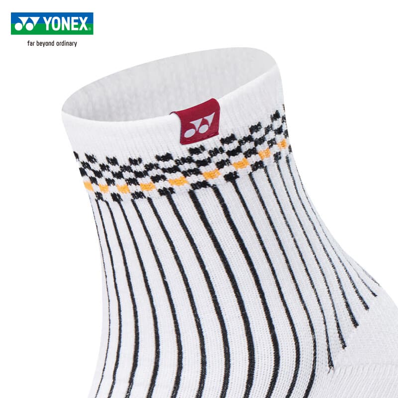 YONEX Носки для бадминтона Women's White Черный - изображение 2