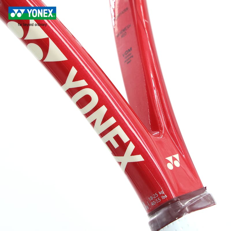 YONEX 08VCAPGC Примерно 275 г Ракетка Вес 100 Квадратных Дюймов Голова Размер Камень-красный Унисекс Теннисные Ракетки - изображение 3