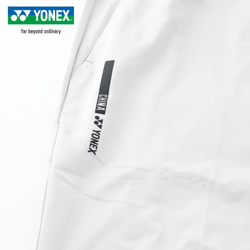 Штаны YONEX Повседневные штаны Унисекс Дымчатый Серый Серебряный - изображение 4