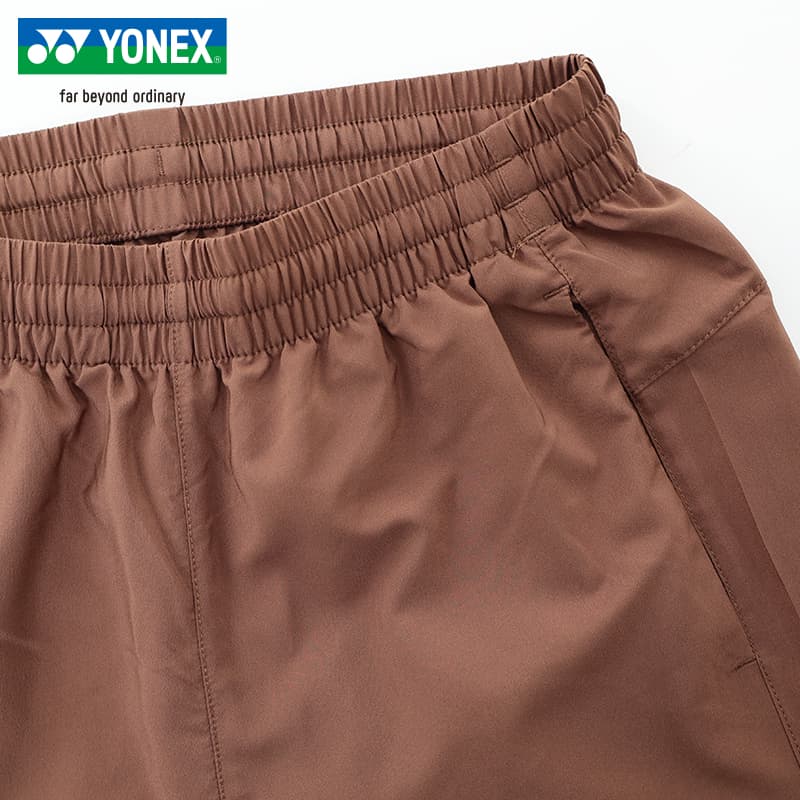 YONEX Темно-коричневые спортивные шорты для женщин - изображение 4