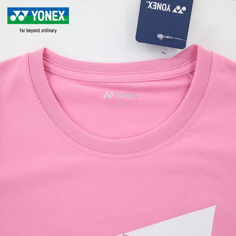 Футболка YONEX 605 Медово-розовый Женские T-рубашки - изображение 3