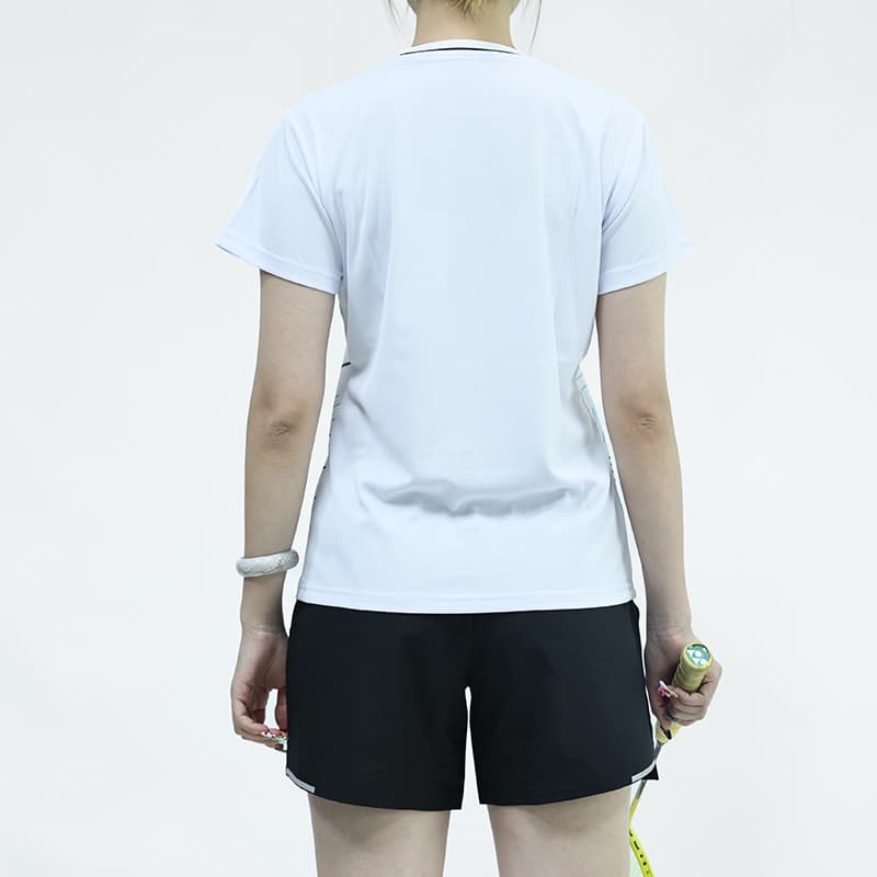 Футболка YONEX Competition Collection T-рубашка Женская Белая - изображение 4