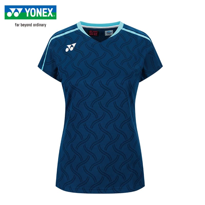 Футболка YONEX Стандартный рукав Женские Спортивный Футболка Женские - изображение 2
