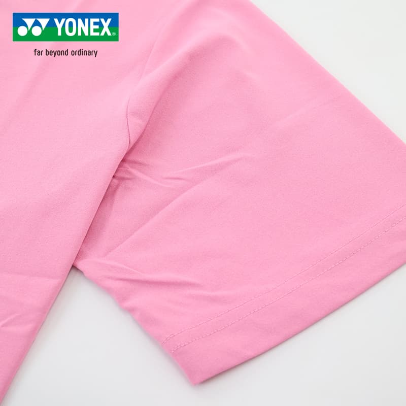 Футболка YONEX 605 Медово-розовый Женские T-рубашки - изображение 5
