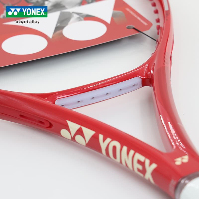 YONEX 08VCAPCR 275г Ракетка Вес 100 Квадратных Дюймов Голова Размер Камень-красный Унисекс Теннисные Ракетки - изображение 7