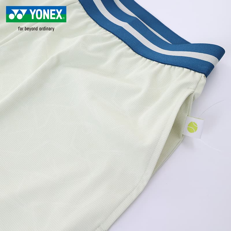 Тренировочные штаны YONEX Шампанское Мужские Спортивные Шорты - изображение 4