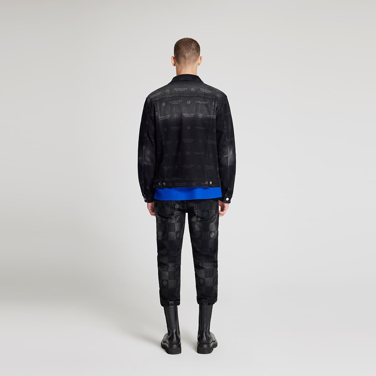 Джинсовая куртка MANGANO FW23 - изображение 13