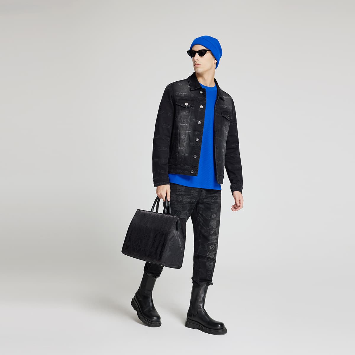Джинсовая куртка MANGANO FW23 - изображение 7