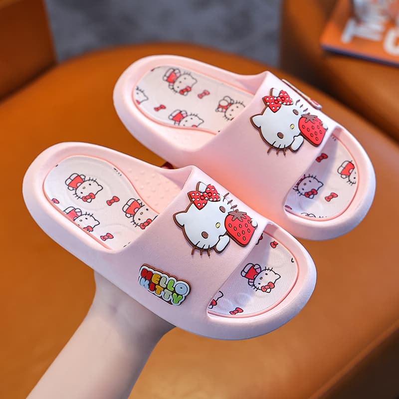 Детские тапочки Sanrio с противоскользящим эффектом Anti KICK - изображение 5