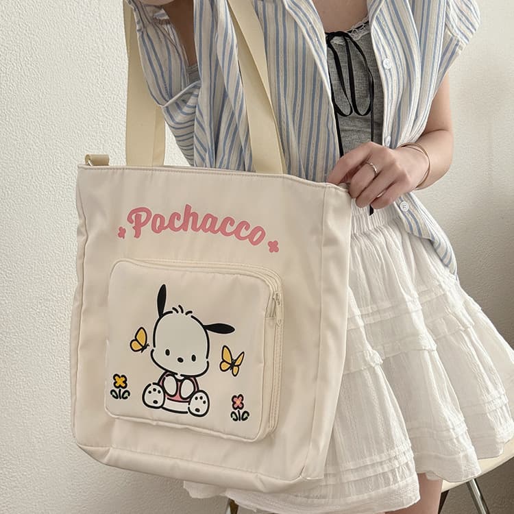 Мини-сумка Sanrio Полиэстер Сумка через плечо Стандартная Унисекс Многоцветная - изображение 6