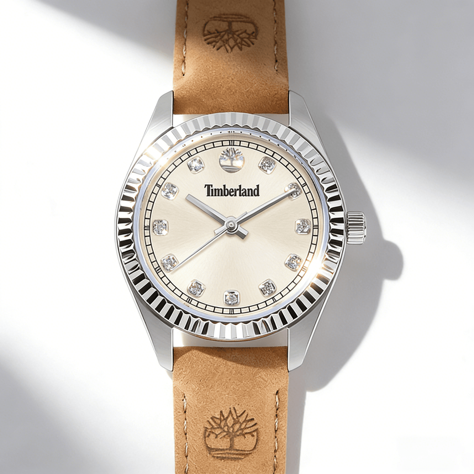 Механические часы Timberland Carrigan Обхват запястья Часы Кварцевый механизм Кожаный ремешок Многоцветный Циферблат часов Женские часы - изображение 5
