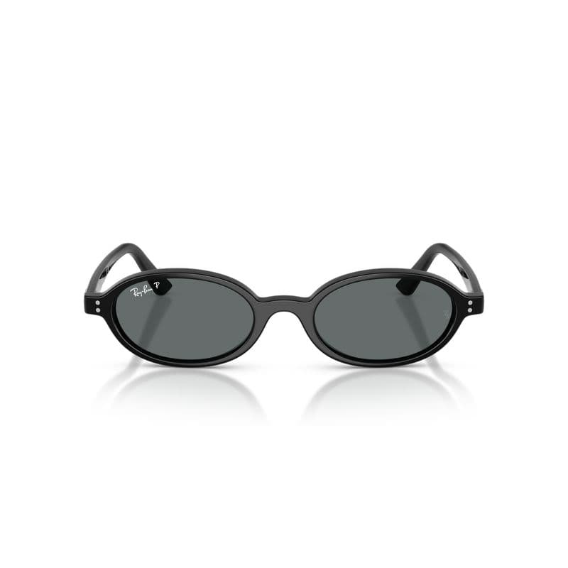 Солнцезащитные очки RayBan OVAL SUNGLASSES Унисекс Черный - изображение 3