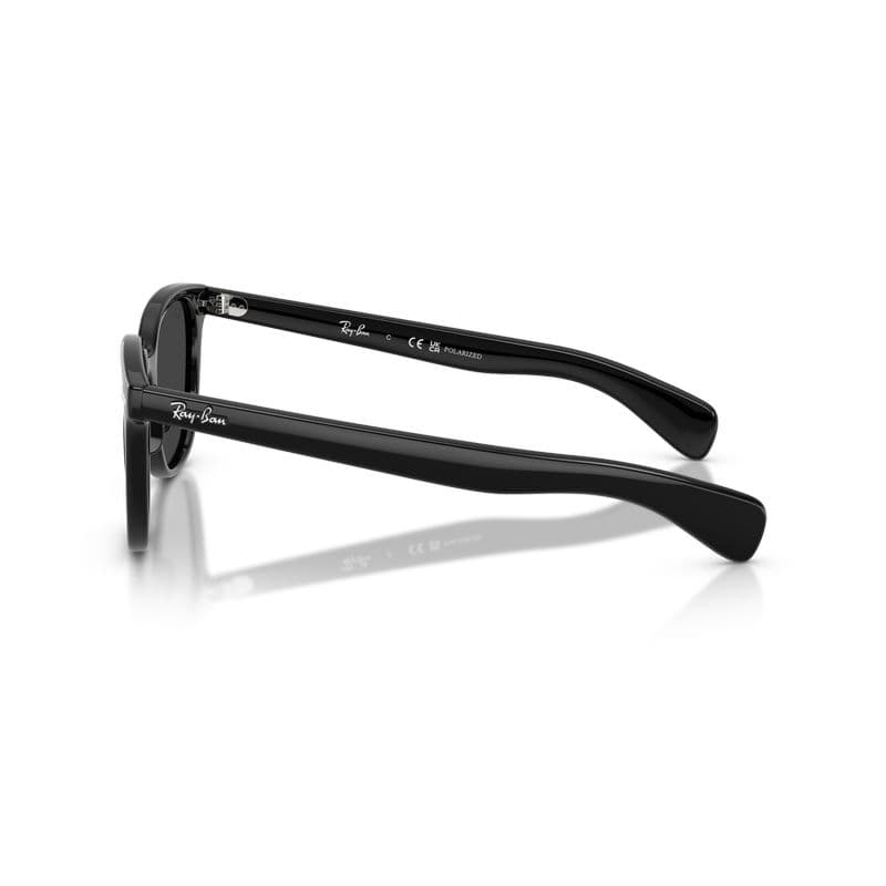 Солнцезащитные очки RayBan Ацетатная пластина Квадратная форма Солнцезащитные очки Унисекс Яркий черный - изображение 4