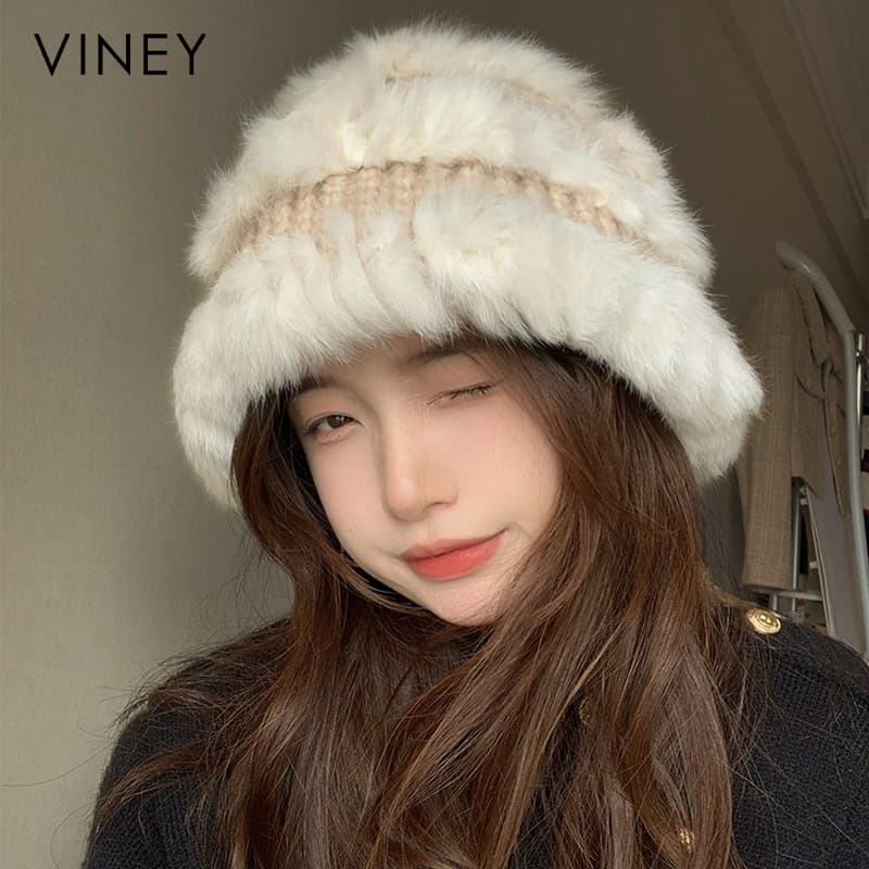 Шапка VINEY Полиэстеровая шапка-бини для женщин - изображение 3