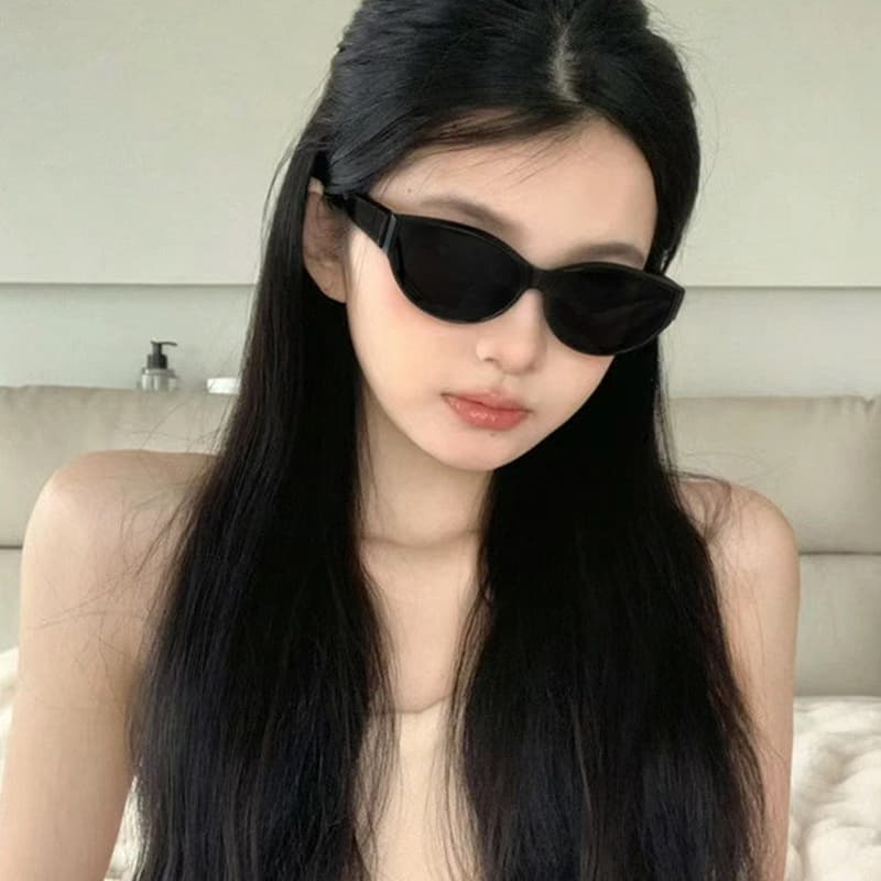Солнцезащитные очки VINEY Солнцезащитные очки с узором "Кошачий глаз" Унисекс - изображение 2