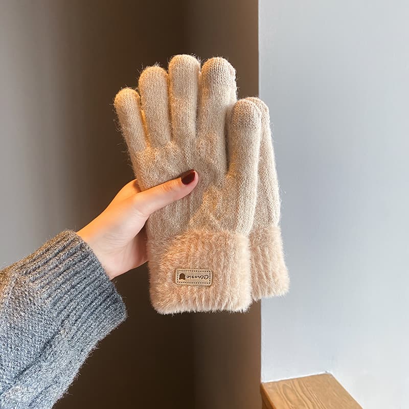 VINEY Полиэстеровые трикотажные перчатки для женщин - изображение 2