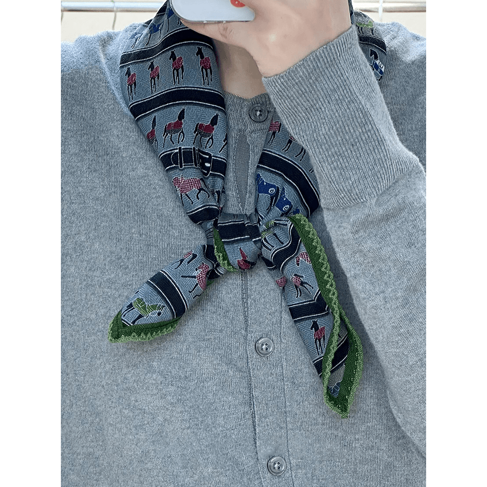 Платок VINEY Шарфы из полиэстерового волокна Женские - изображение 5