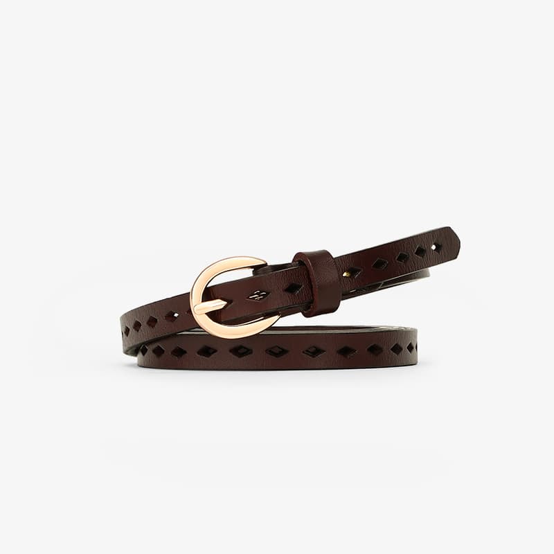 Ремень VINEY Ремни из коровьей кожи женские 1CM - изображение 5