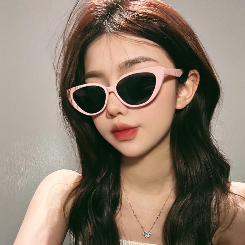 Солнцезащитные очки VINEY Солнцезащитные очки с узором "Кошачий глаз" Унисекс - изображение 4