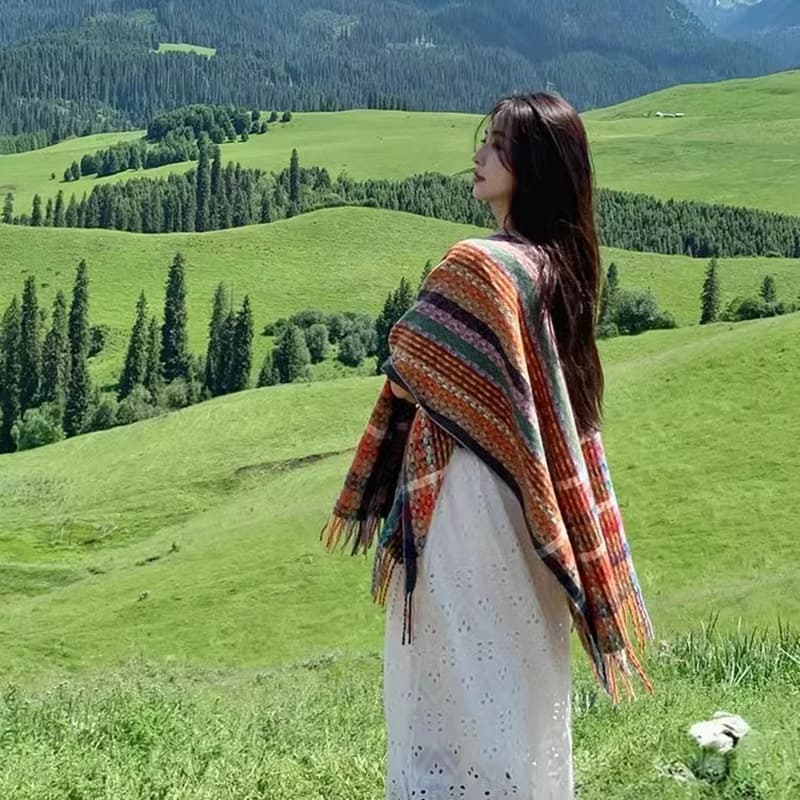 Шарф VINEY Полиэстер Шали Женские - изображение 7