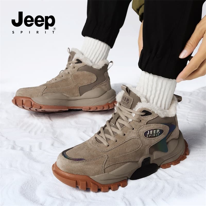 Ботинки зимние JEEP SPIRIT Термический Износостойкий Амортизирующий Увеличивающий Высоту - изображение 8