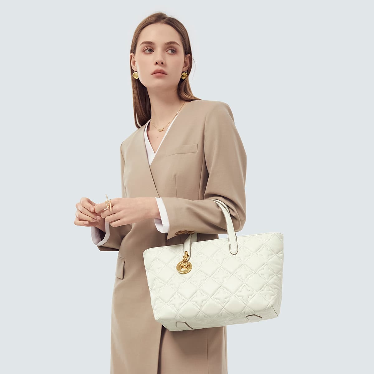 Сумка PIERRE CARDIN Сумка из коровьей кожи сумка для покупок женская сумка многоцветная - изображение 6