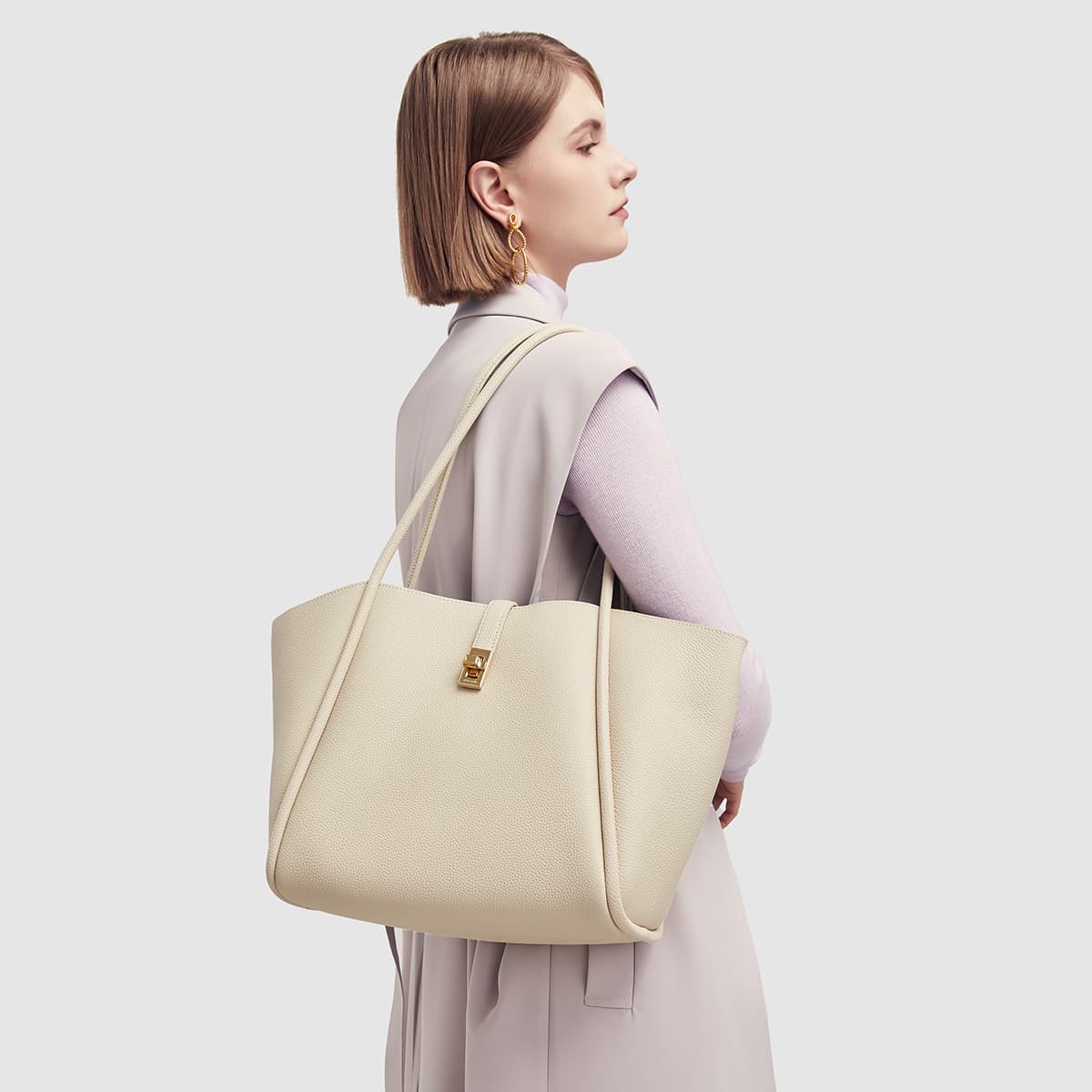 Мини-сумка PIERRE CARDIN Сумка-тоут из коровьей кожи сумка для покупок сумка через плечо сумка стандартная женская - изображение 5
