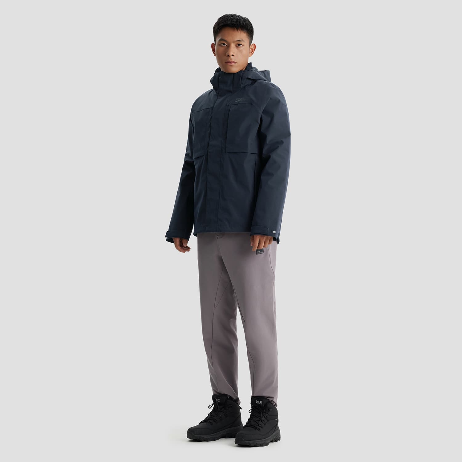 Демисезонная куртка Jack Wolfskin 600 Down Hooded 3-in-1 Jacket - изображение 10