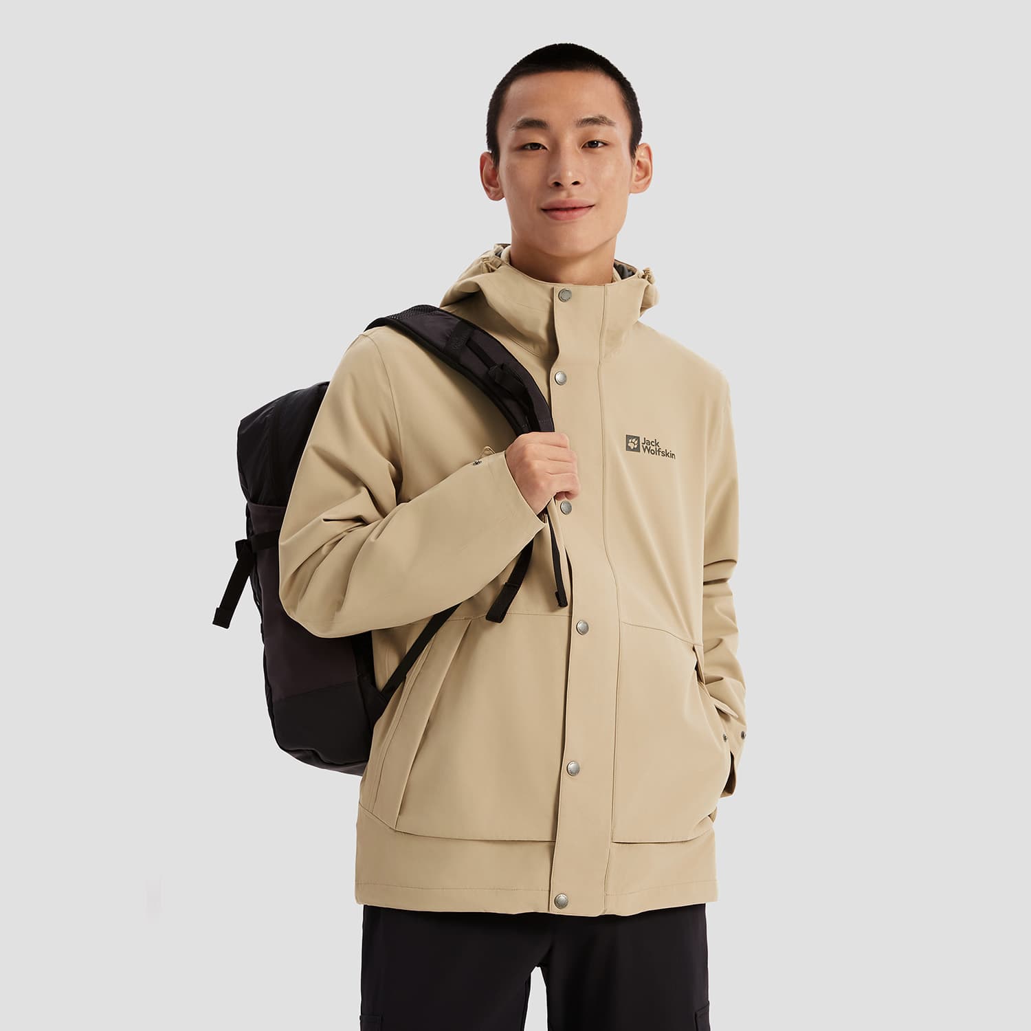 Демисезонная куртка Jack Wolfskin 3-in-1 Jacket - изображение 10