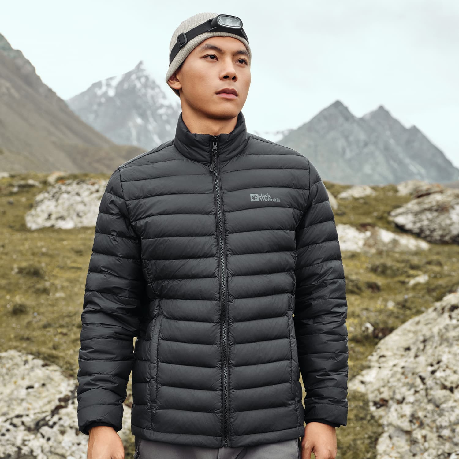 Демисезонная куртка Jack Wolfskin Haguro 600 - изображение 7