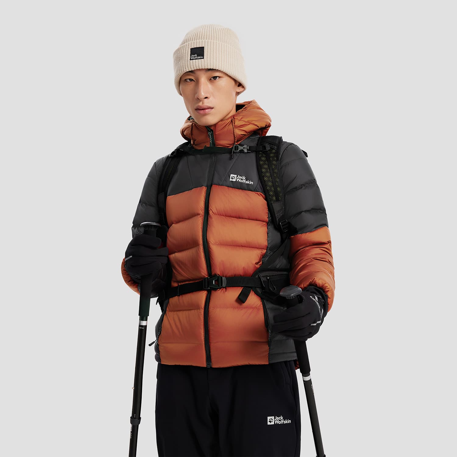 Зимняя куртка Jack Wolfskin Logo - изображение 4