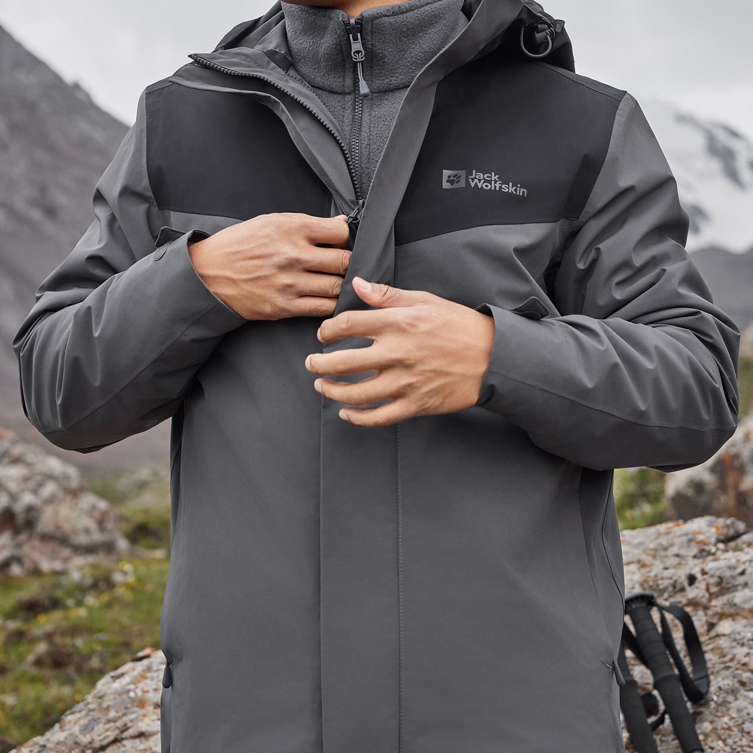Демисезонная куртка Jack Wolfskin ARLAND - изображение 6