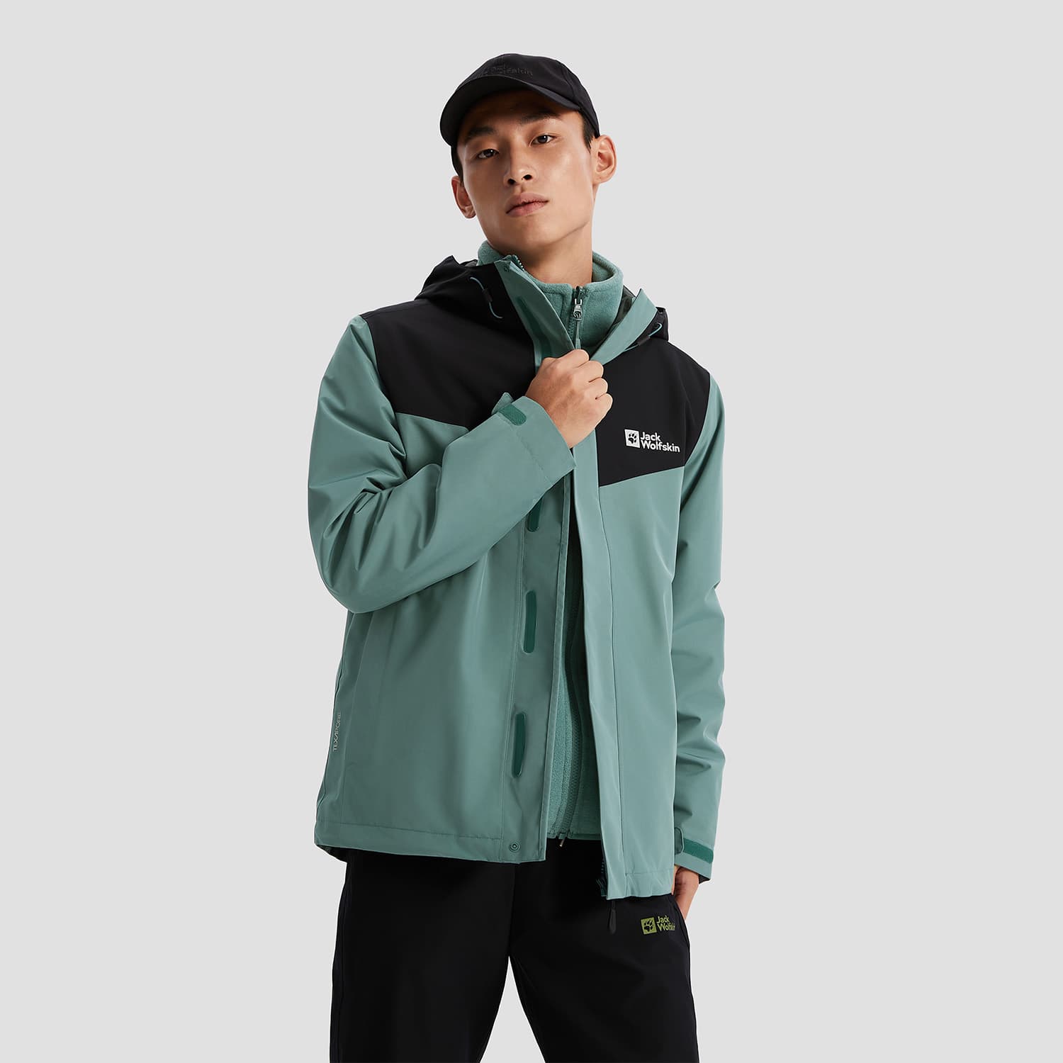 Демисезонная куртка Jack Wolfskin 3-in-1 Jacket - изображение 2