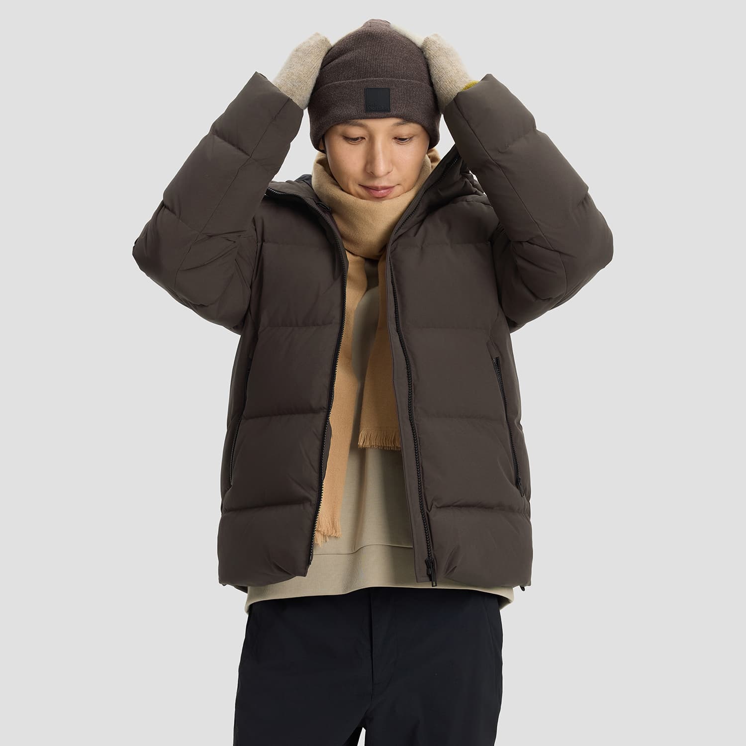 Зимняя куртка Jack Wolfskin GAPPON700 - изображение 4