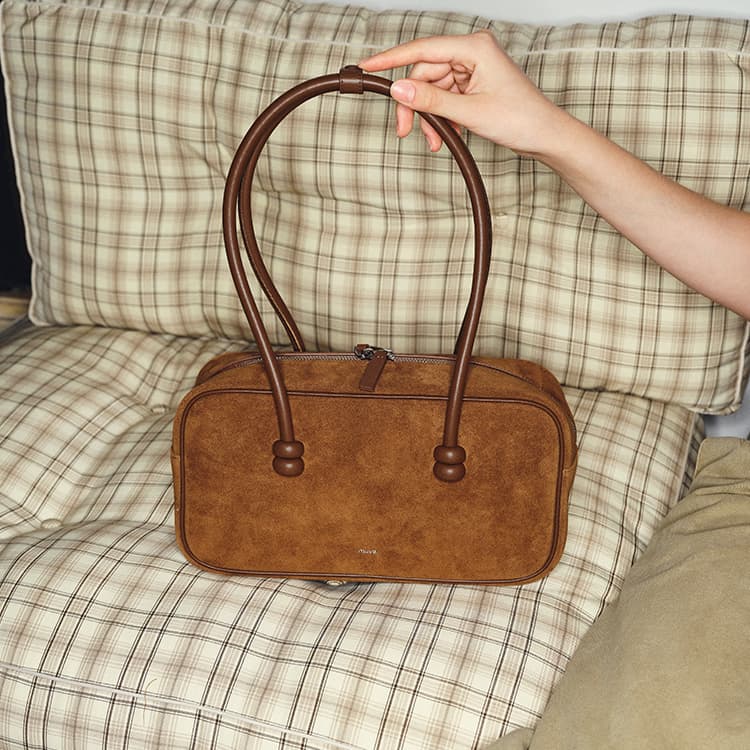 Мини-сумка MUVA Handbag Olive Brown - изображение 4