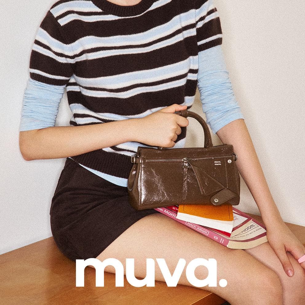 Сумка Muva. Коровья кожа Сумки Обычный (стандартный) Женские Черный темно-коричневый - изображение 3