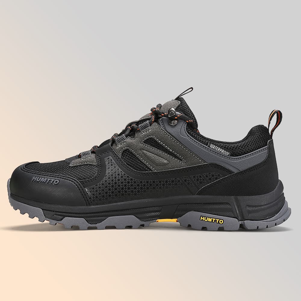 Кроссовки HUMTTO Low Cut Hiking Shoes Black Chestnut - изображение 6