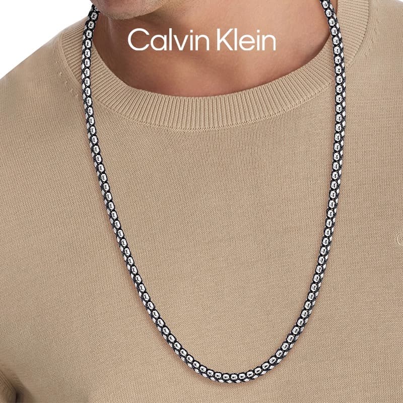 Ожерелье CALVIN KLEIN Rebel Collection Лаконичная мода Нержавеющая сталь 316L Нержавеющая сталь Нейлон - изображение 3