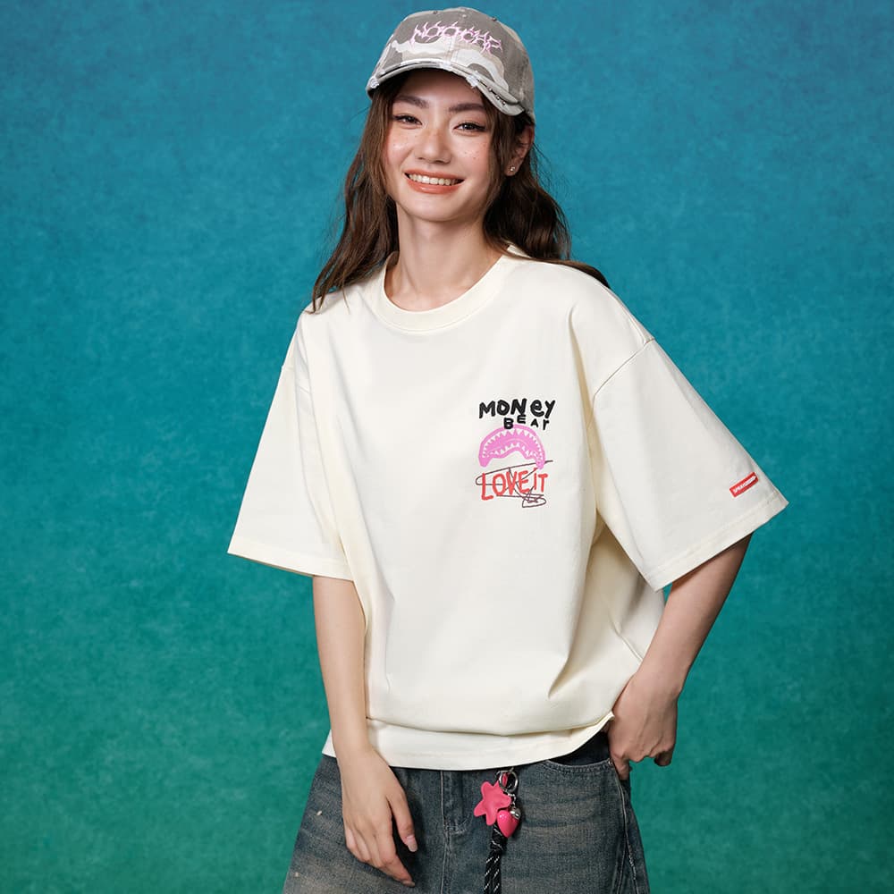 Футболка SPRAYGROUND x YEWANZI T-рубашка унисекс - изображение 8
