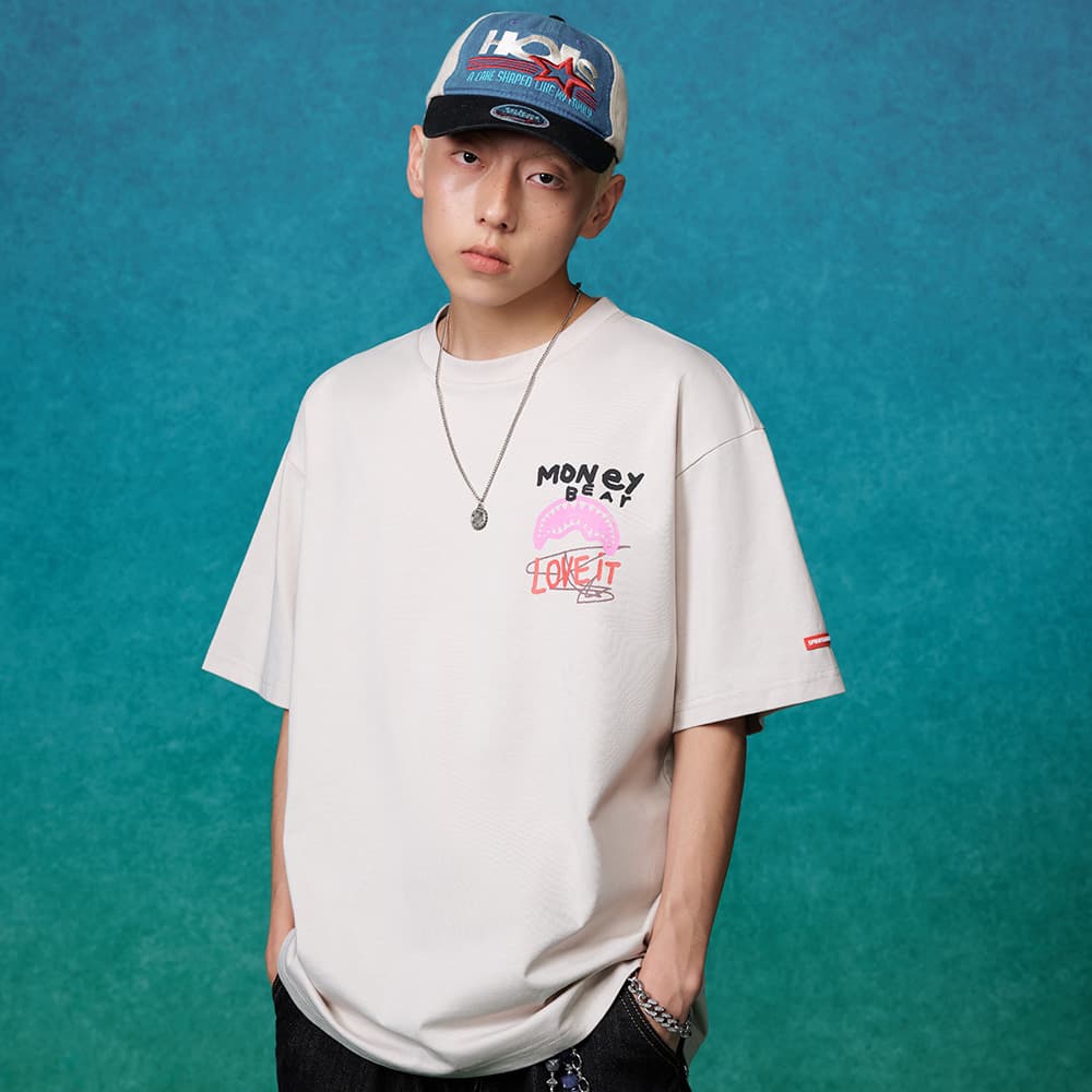 Футболка SPRAYGROUND x YEWANZI T-рубашка унисекс - изображение 14