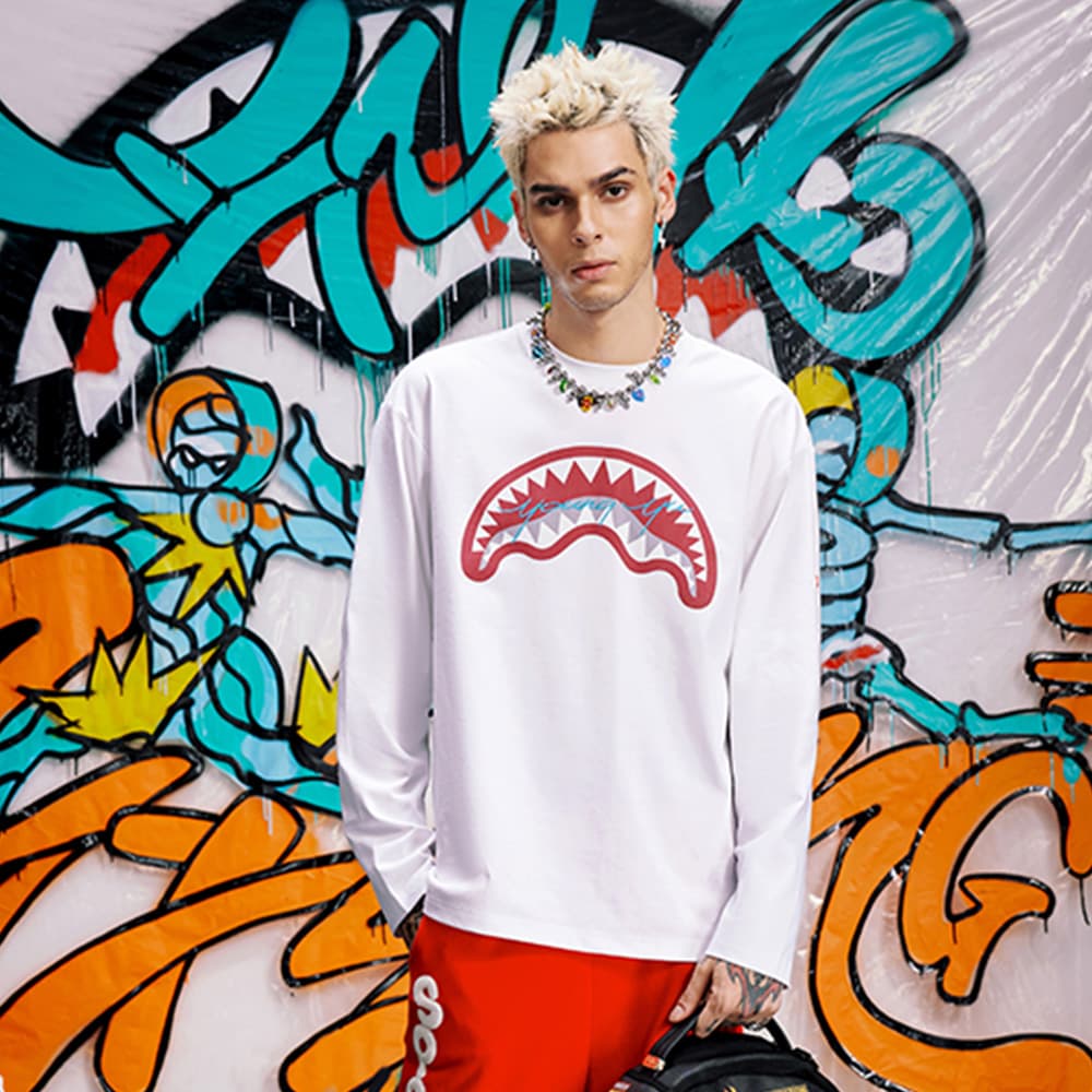 Футболка SPRAYGROUND Унисекс T-рубашки - изображение 7