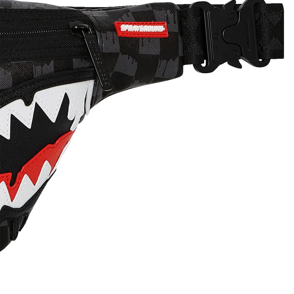 Нагрудная сумка SPRAYGROUND ПВХ Талия Сумка Грудь Сумка Стандартная (Стандартная) Мужская Черная - изображение 3