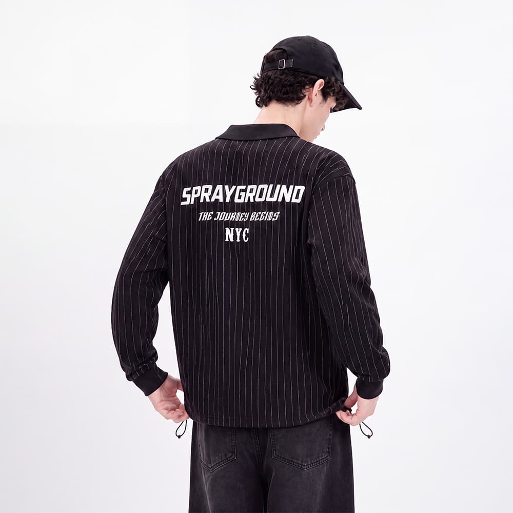 Поло SPRAYGROUND Черный мужской Поло - изображение 3